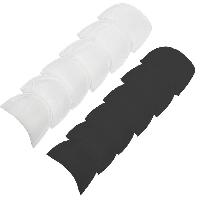 Jolbndcv 12 Pairs Shoulder Pads Sewing Set-in Shoulder Pads Foam Pads for Blazer T-Shirt Clothes - Image 5